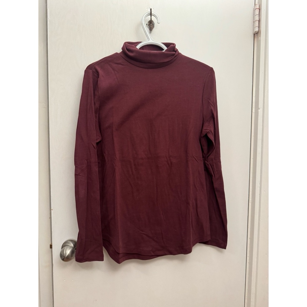 Denver Hayes Maroon Turtleneck